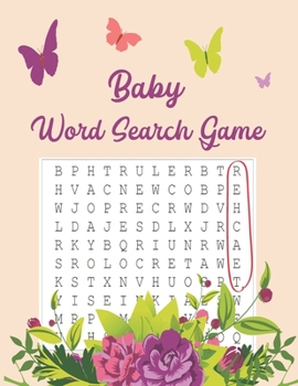 Paperback Baby Word Search Game: BABY WORD SEARCH, shower fun activity, Baby Shower Games Printable, Mexican Word Search Book