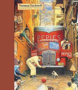 Spiral-bound Address Bk-Norman Rockwe-DLX/E Book
