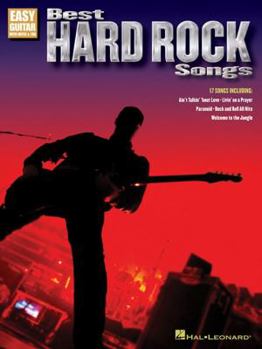Paperback Best Hard Rock Songs Book