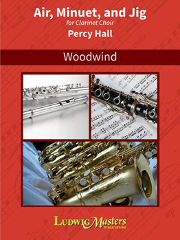 Paperback Air, Minuet, and Jig: Conductor Score & Parts Book