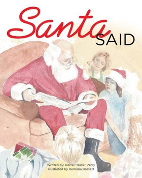 Paperback Santa Said Book