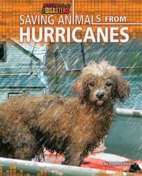 Library Binding Saving Animals from Hurricanes Book