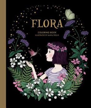 Hardcover Flora Coloring Book