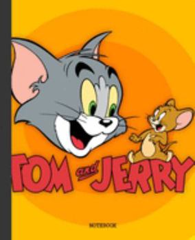 Notebook: Cartoon Tom and Jerry Soft Glossy Cover Graph Paper Pages Book 7.5 x 9.25 Inches 110 Pages