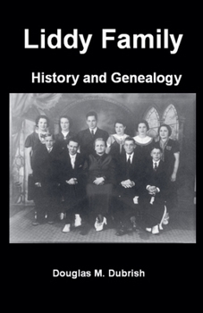 Paperback Liddy Family History and Genealogy Book