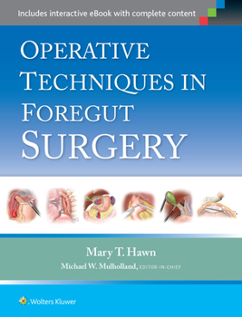 Hardcover Operative Techniques in Foregut Surgery Book