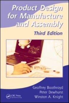 Hardcover Product Design for Manufacture and Assembly Book