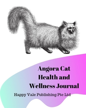 Paperback Angora Cat Health and Wellness Journal Book