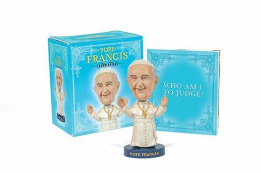 Hardcover Pope Francis Bobblehead [With Book(s)] Book