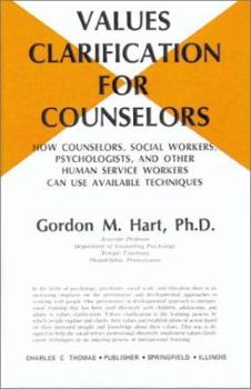 Hardcover Values Clarification for Counselors Book