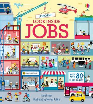 Usborne Look Inside Jobs - Book  of the Usborne Look Inside