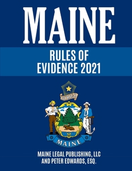 Paperback Maine Rules of Evidence Book