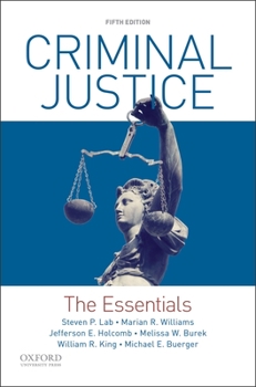 Paperback Criminal Justice: The Essentials Book