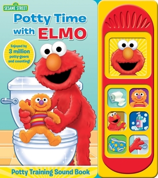 Board book Sesame Street: Potty Time with Elmo Potty Training Sound Book [With Battery] Book