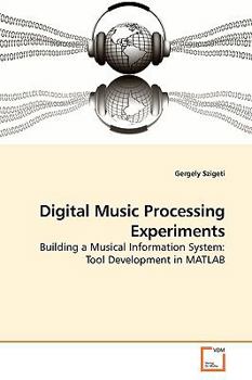 Paperback Digital Music Processing Experiments Book