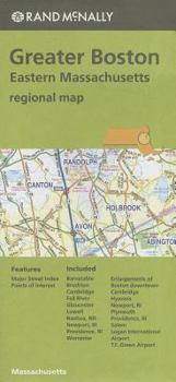 Map Rand McNally Greater Boston Eastern Massachusetts Regional Map Book