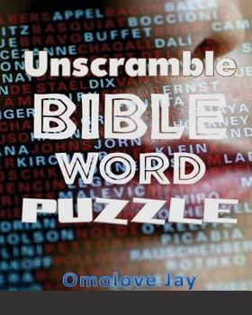 Paperback Unscramble BIBLE WORD Puzzles ?for Adults & Kids Book