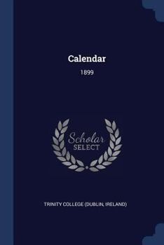 Paperback Calendar: 1899 Book