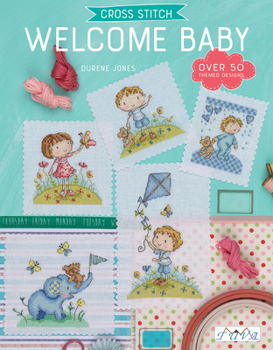 Paperback Cross Stitch: Welcome Baby Book