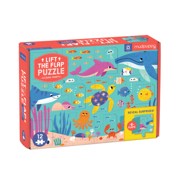 Misc. Ocean Party Lift-The-Flap Puzzle Book