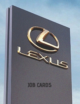 Paperback Workshop Jobcards: Lexus Garage Job Cards Book