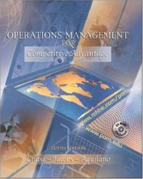 Hardcover Operations Management for Competitive Advantage with Student-CD Book