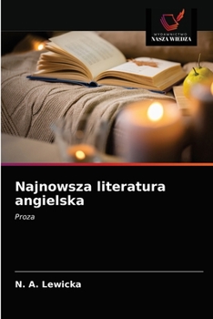 Paperback Najnowsza literatura angielska [Polish] Book