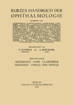 Paperback Gefässhaut - Linse Glaskörper - Net&#438;haut Papille Und Opticus [German] Book