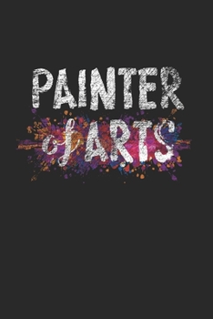 Paperback Painting Notebook: Art Graph Paper Dairy Journal 6x9 inches with 120 Lined Pages For Painter Book