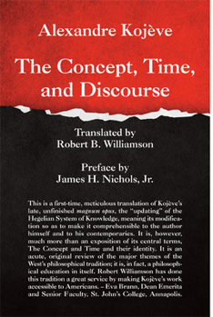 Hardcover The Concept, Time, and Discourse Book