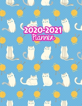 2020-2021 Planner: Two Year Calendar Organizer and Goal Journal | January 2020 - December 2021 Daily, Weekly and Monthly Planner Book with Back Sticker Expression Wall for 2 Years | Design Code 299957