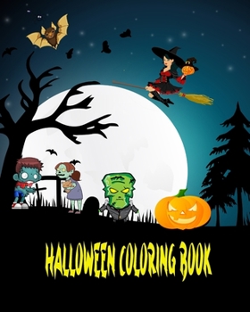 Paperback Halloween Coloring Book: Amazing Halloween Coloring Book! Book