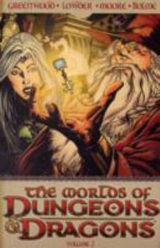 Paperback The Worlds of Dungeons & Dragons, Volume 2 Book
