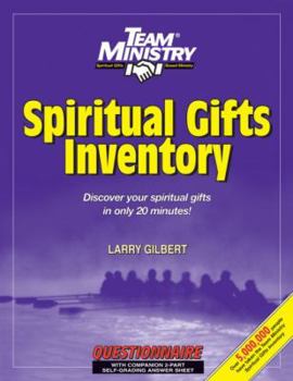 Team Ministry Spiritual Gifts Inventory (Adult English) (Pack Of 10)