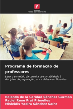 Paperback Programa de formação de professores [Portuguese] Book