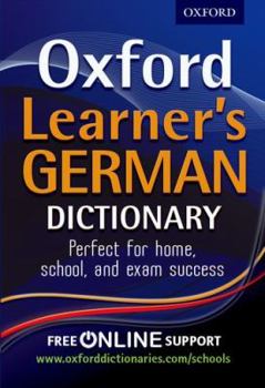 Paperback Oxford Learner's German Dictionary Book