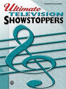 Paperback Ultimate Showstoppers Television: Piano/Vocal/Chords Book