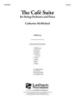 Paperback The Cafe Suite: Score Book