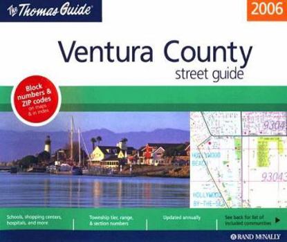 Paperback Thomas Guide 2006 Ventura County Street Guide (Ventura County Street Guide) Book