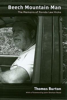 Hardcover Beech Mountain Man: The Memoirs of Ronda Lee Hicks Book