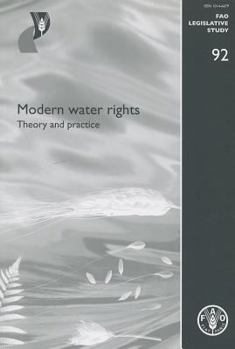 Paperback Modern Water Rights: Theory and Pratice Book
