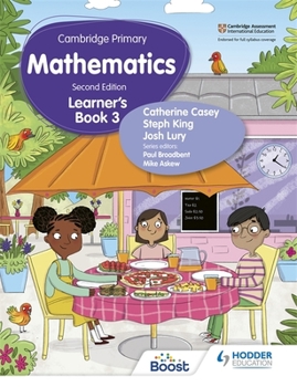 Paperback Cambridge Primary Mathematics Learner's Book 3 Second Edition: Hodder Education Group Book