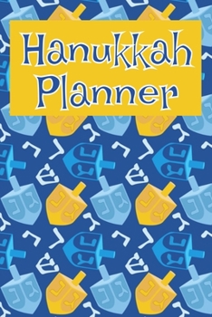 Paperback Hanukkah Planner: Gift Giving Tracker, Dinner Preparation, Address Tracker Book