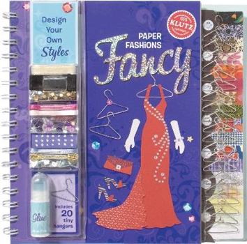 Spiral-bound Paper Fashions Fancy Book