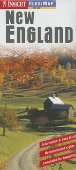 Map New England Insight Fleximap (Fleximaps) Book