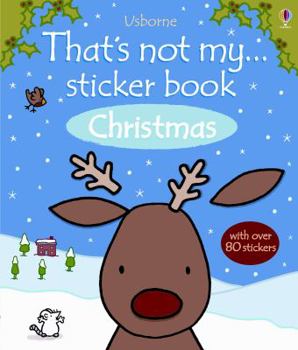 Paperback That's Not My Sticker Book Christmas Book