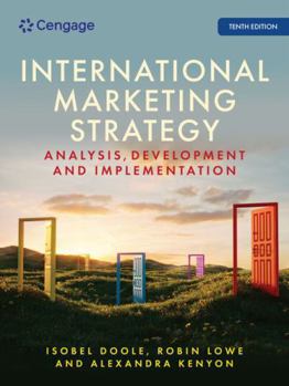 Paperback International Marketing Strategy: Analysis, Development and Implementation Book