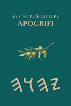 Paperback Yah Sacre Scritture Apocrifi [Italian] Book
