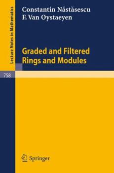 Paperback Graded and Filtered Rings and Modules Book