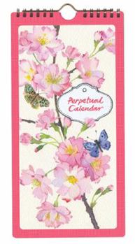 Calendar Cherry Blossom Garden Perpetual Calendar Book